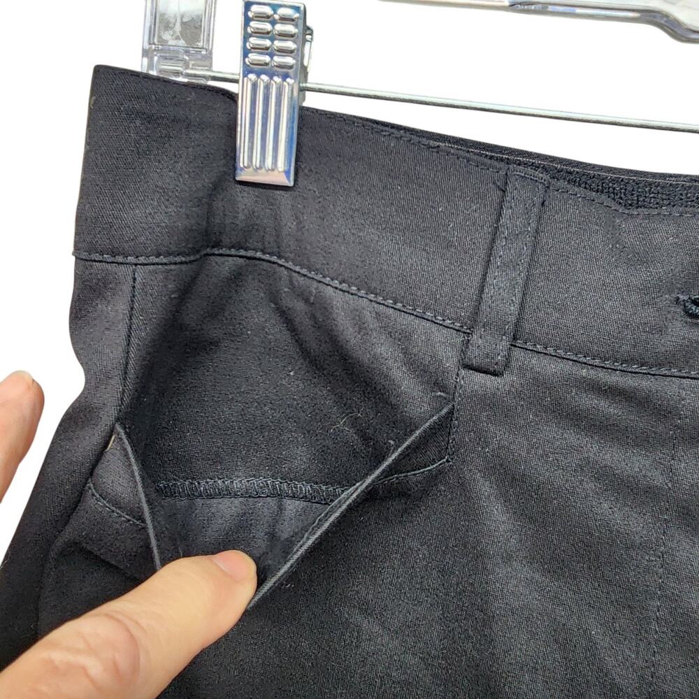 NWT Studio Works Capris Pants Women’s Size 8 Black Slimming Stretch No Gap Waist - Picture 4 of 11